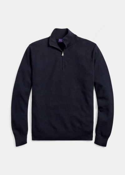 Men's Ralph Lauren Piqué Merino-Cashmere Sweater | 812659IES